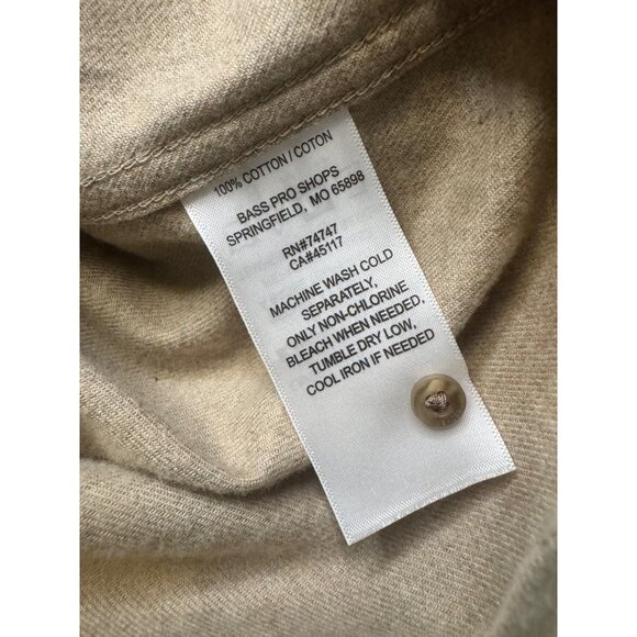 Redhead Ozark Mountain Flannel Size XL Men’s Long Sleeve NWOT Pockets Oatmeal Be - Picture 6 of 9